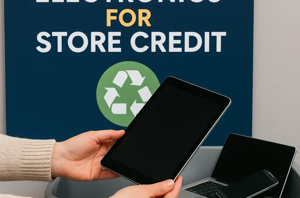 Electronics Recycling for Store Credit